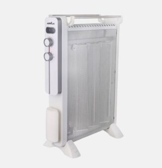 Radiador Mica Caicos 1500w 3 Elem Blanco/gris 3potencias Prot. Sob. Calent. Antivuelco 63,5x45x21 Cm